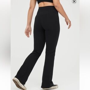 Elegant Black Women's Flare Leggings